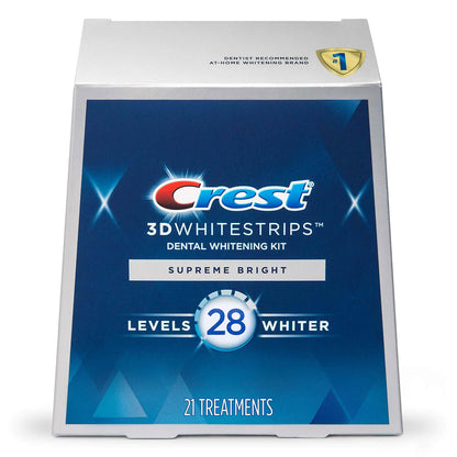 Crest 3D White Strips Supreme Bright level 28